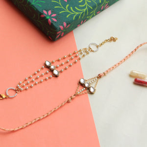 BeAbhika Bhai Bhabhi Rakhi Combo Set Designer Unique Rakshabandhan Rakhi Lumba Available In India At Best Price COD Express Shipping Send Rakhi Lumba To Abroad