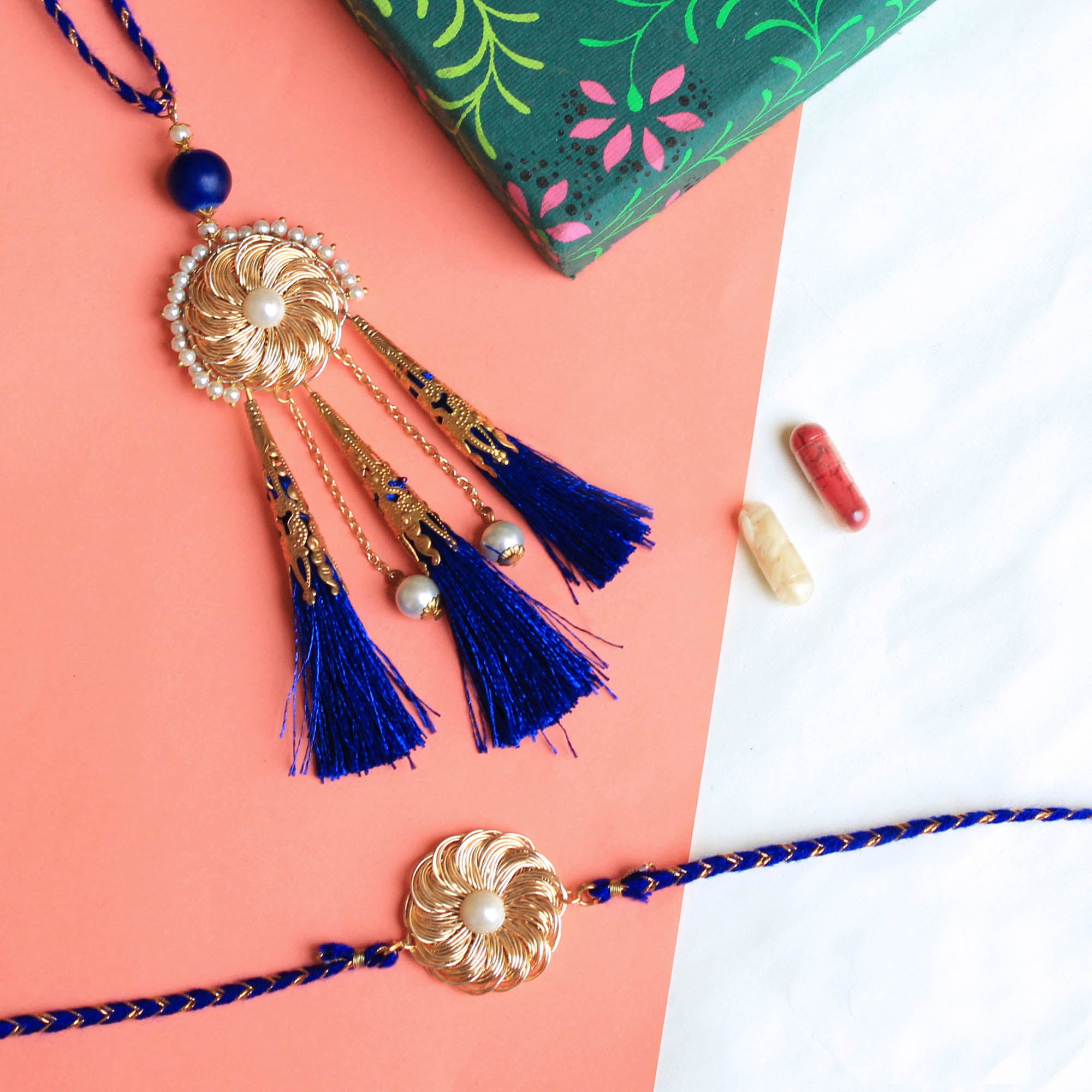 BeAbhika Bhai Bhabhi Rakhi Combo Set Designer Unique Rakshabandhan Rakhi Lumba Available In India At Best Price COD Express Shipping Send Rakhi Lumba To Abroad