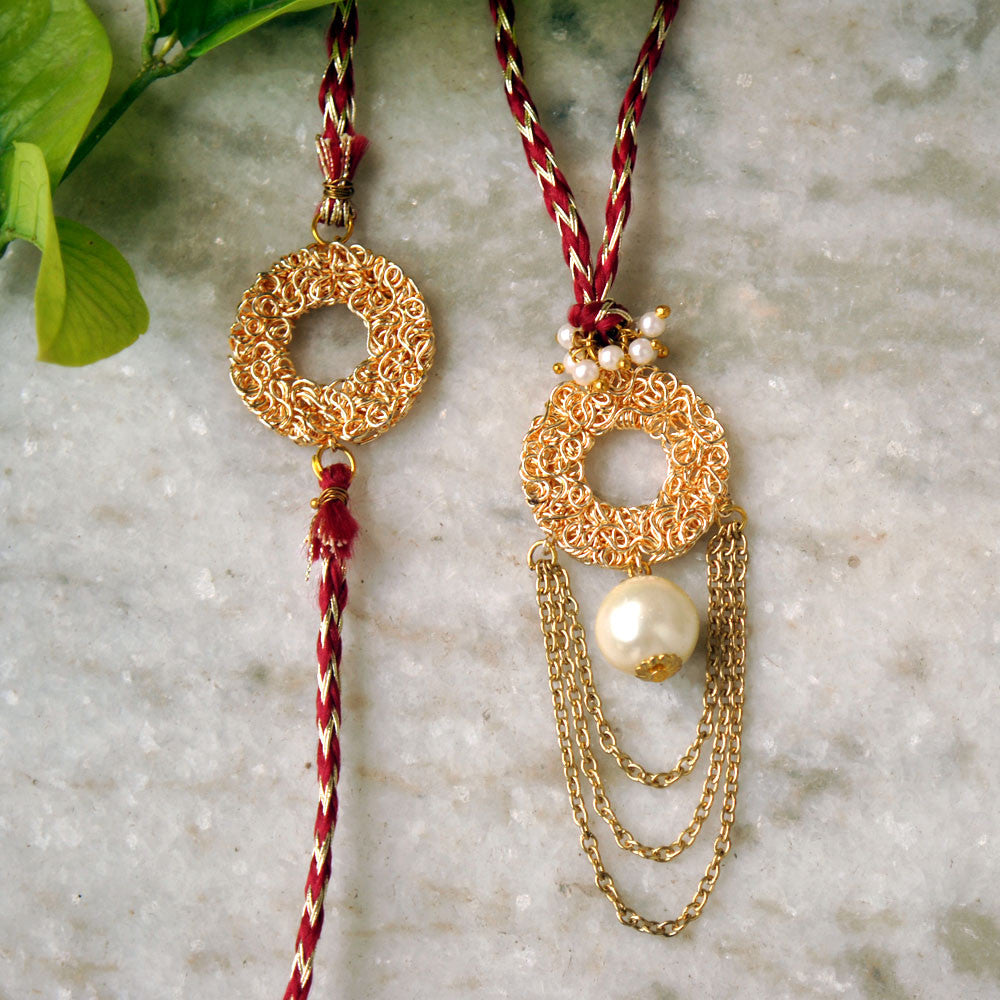 BeAbhika Bhai Bhabhi Rakhi Combo Set Designer Unique Rakshabandhan Rakhi Lumba Available In India At Best Price COD Express Shipping Send Rakhi Lumba To Abroad