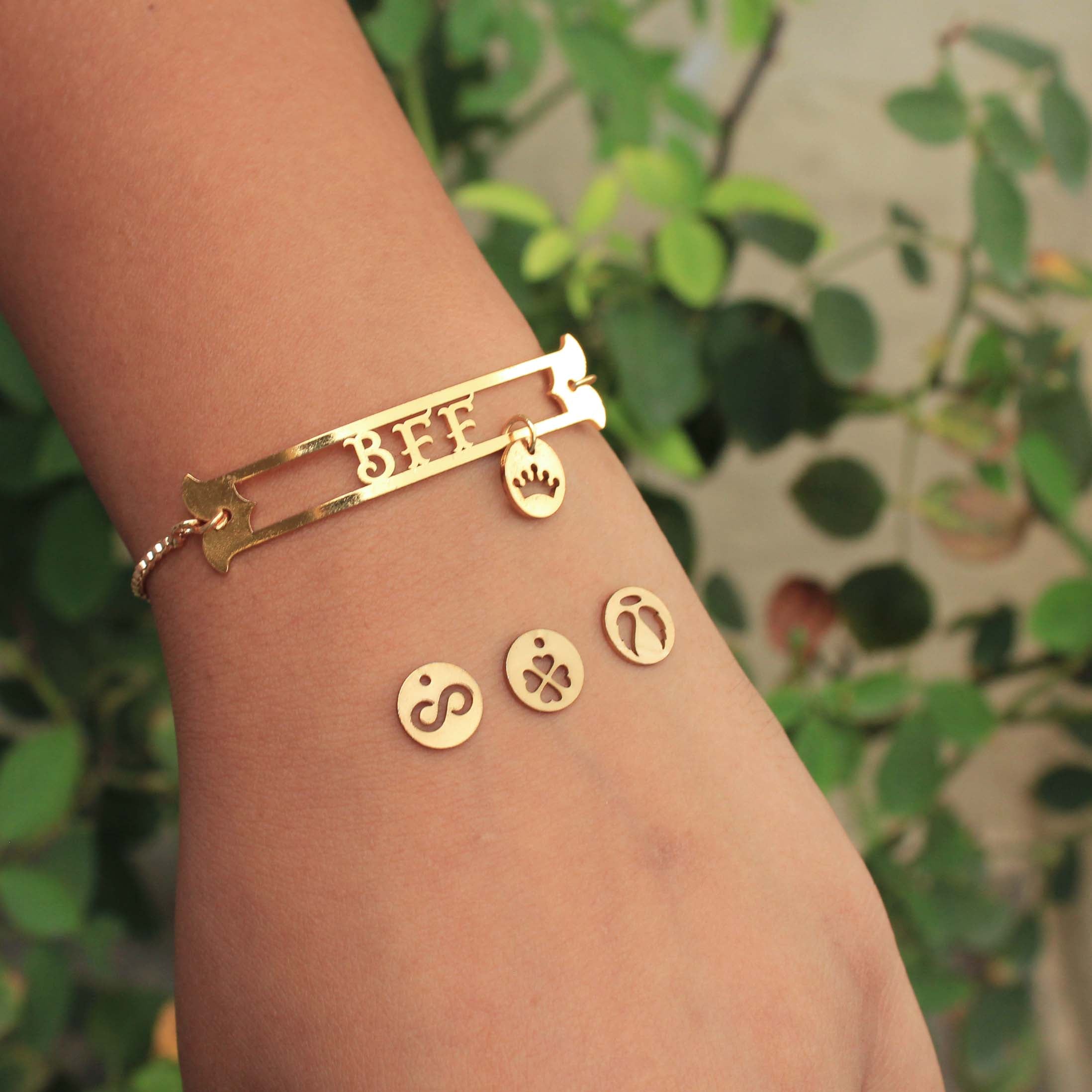 BFF Charm Band Bracelet