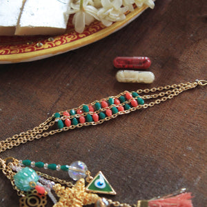 Personalised Evil Eye Zodiac Lumba
