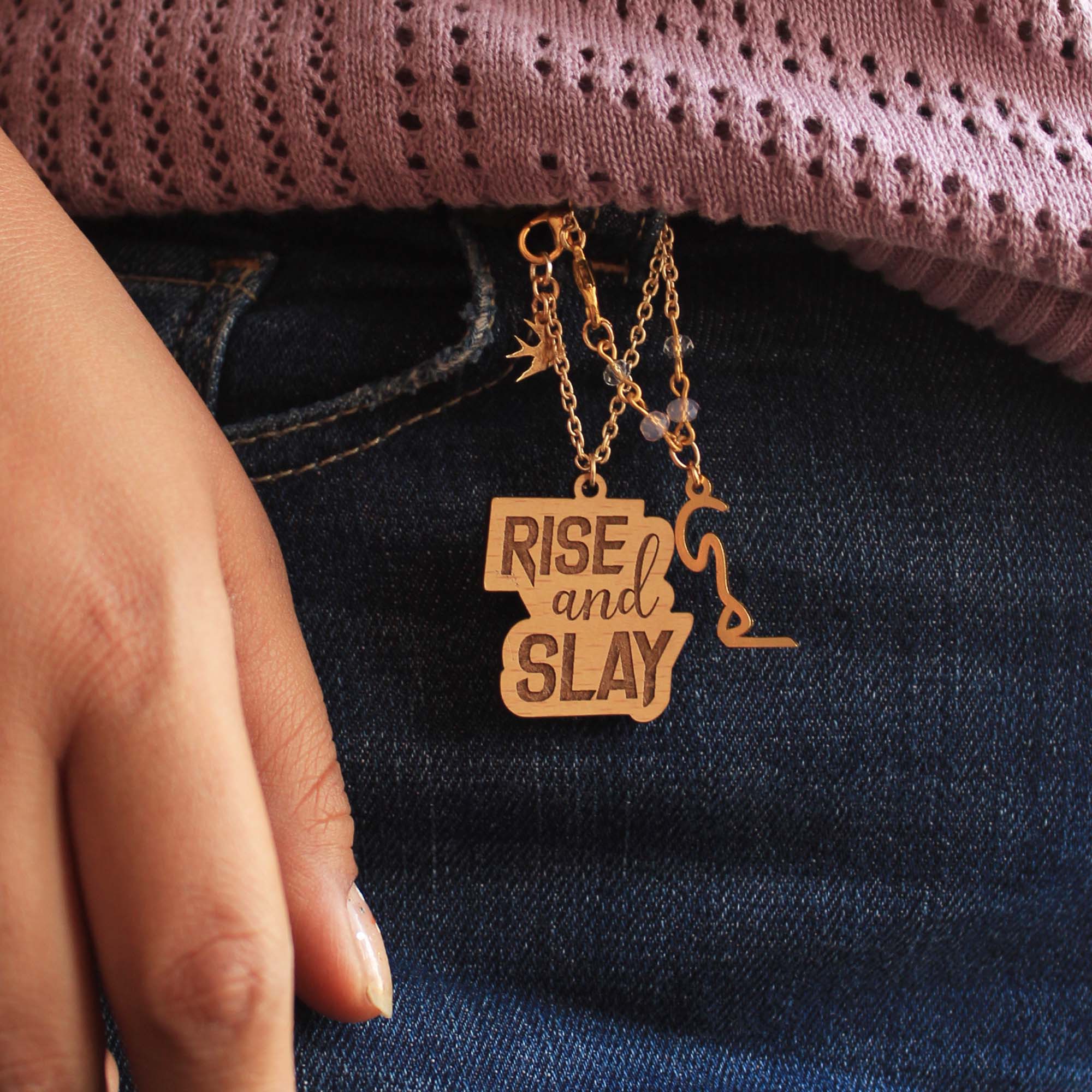 Rise & Slay Ammi Set Of 2 Watch Charms