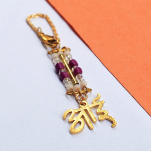 white, gray red pearls watch charms with accessories 