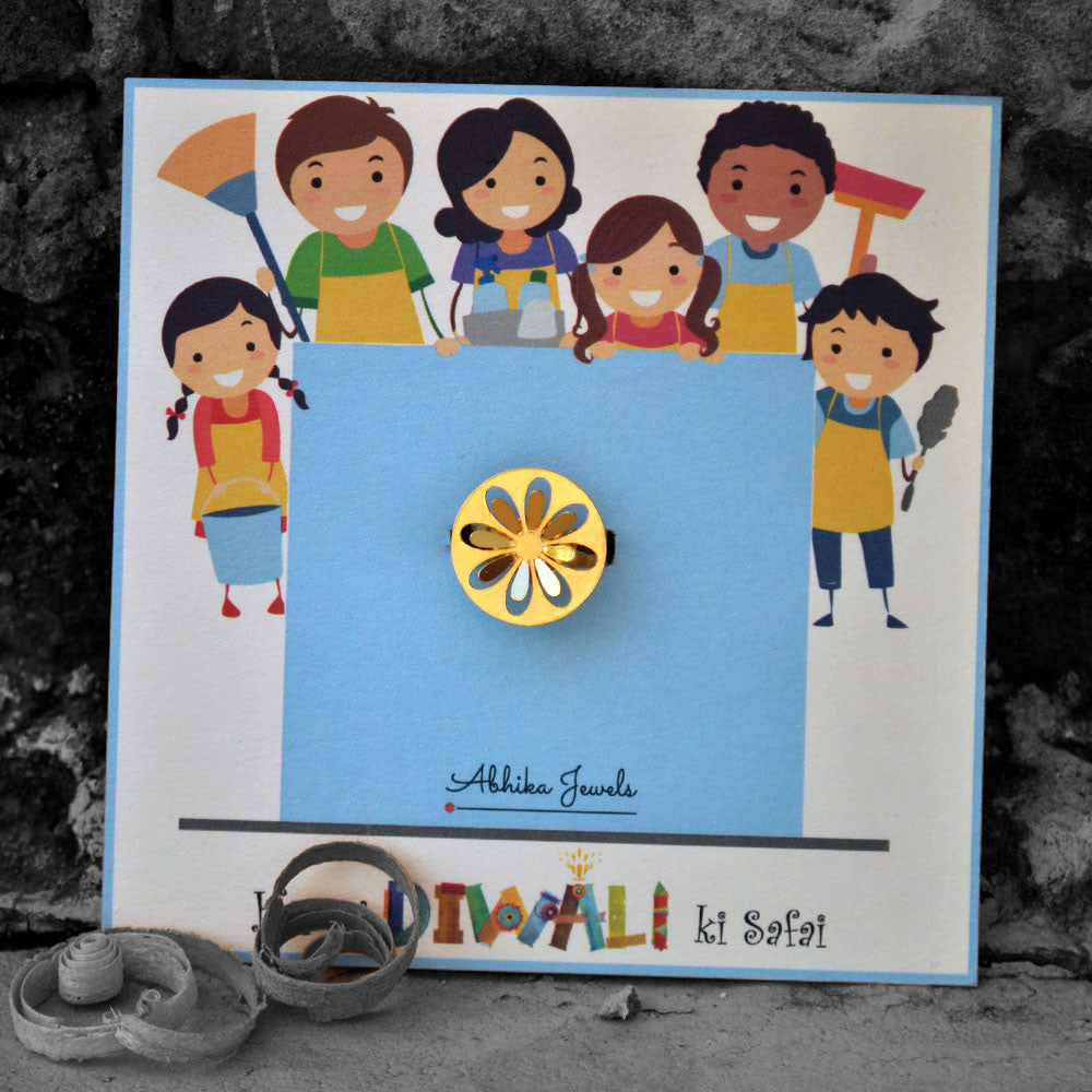 Round Flower Ring