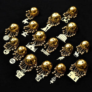 Customised Charms Golden Kaleere Punjabi Wedding Bridal Silver Kalira Personalised Golden Rose Gold Kaleera Traditional Designer Kalire