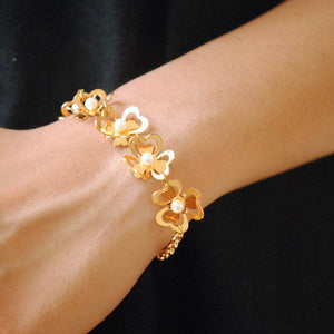Multi flower Bracelet - BeAbhika.com