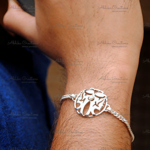 Gemini Zodiac Silver Rakhi