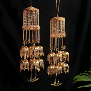 Customised Charms Golden Kaleere Punjabi Wedding Bridal Silver Kalira Personalised Golden Rose Gold Kaleera Traditional Designer Kalire