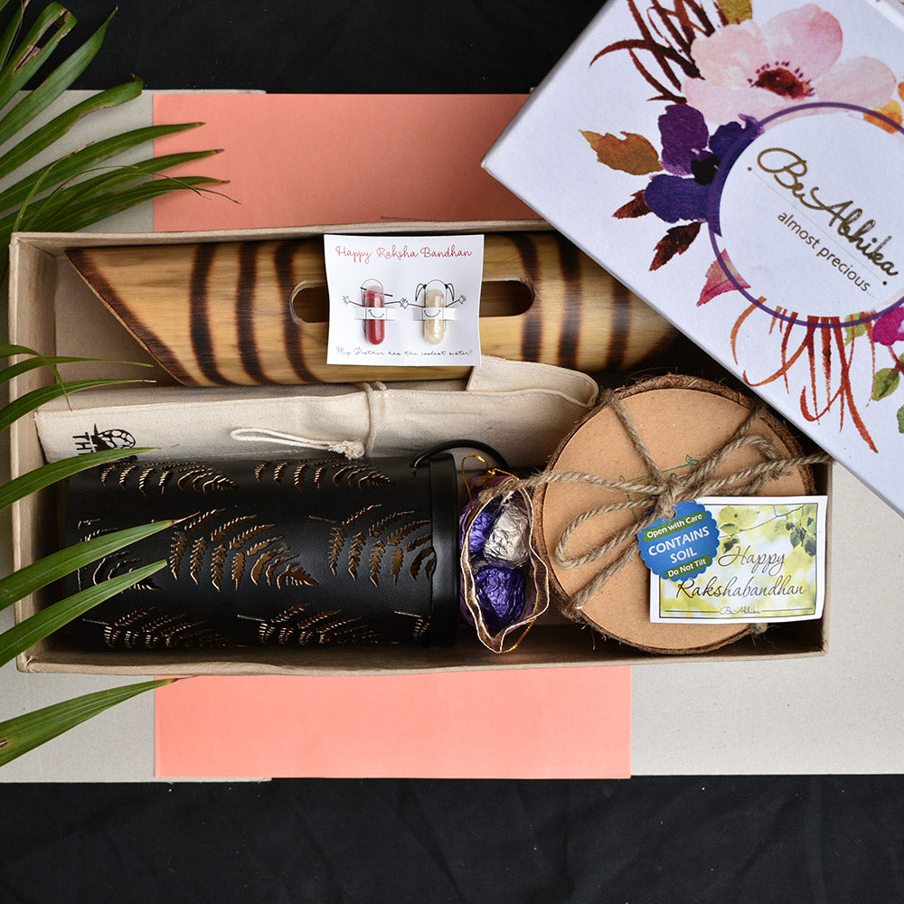 The Ultimate Eco Friendly Clay Rakhi Gift Box for Bhai