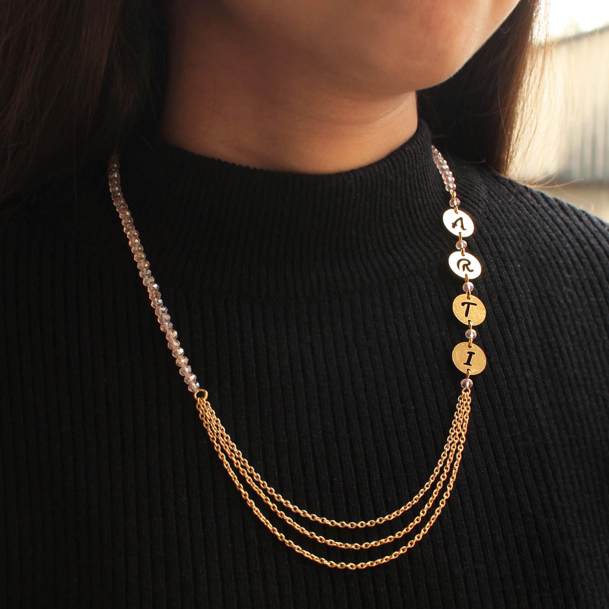 Thick Gold Filled Box Chain Necklace Layering Chains for Women Simple – The  Cord Gallery
