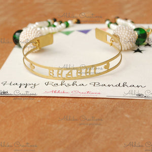 BeAbhika Bhai Bhabhi Rakhi Combo Set Designer Unique Rakshabandhan Rakhi Lumba Available In India At Best Price COD Express Shipping Send Rakhi Lumba To Abroad